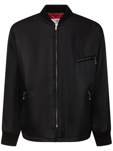 Veste Bomber Réversible En Tissu Tech Matelassé - MM6 MAISON MARGIELA - Modalova