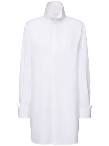 Chemise Col Montant En Toile De Popeline De Coton - MM6 MAISON MARGIELA - Modalova