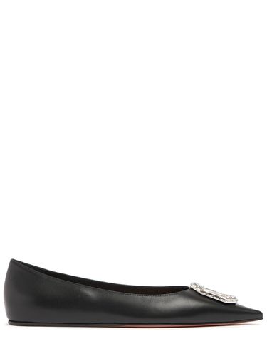 Ballerines En Cuir Nappa Camelia 5 Mm - AMINA MUADDI - Modalova