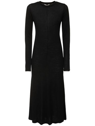 Robe Longue En Laine Amunzen - AURALEE - Modalova