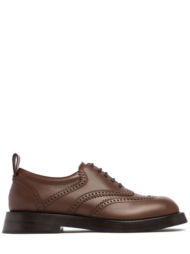 Chaussures Derby À Lacets En Cuir - ALEXANDER MCQUEEN - Modalova