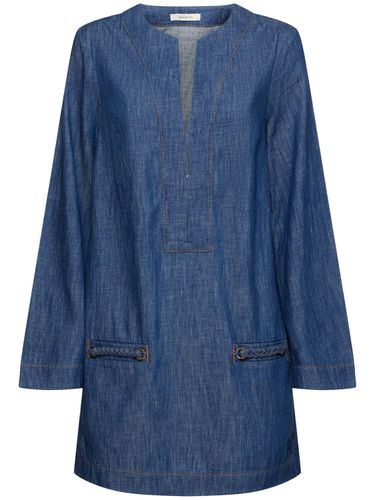 Robe Caftan En Denim De Coton Wylie - ZIMMERMANN - Modalova