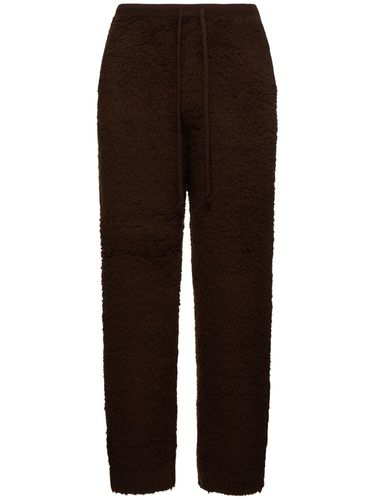 Pantalon En Maille De Laine Mélangée - AURALEE - Modalova