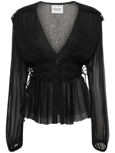 Chemise En Mousseline De Viscose Axeline - MARANT ETOILE - Modalova