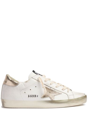 Baskets En Cuir Super-star 20 Mm - GOLDEN GOOSE - Modalova