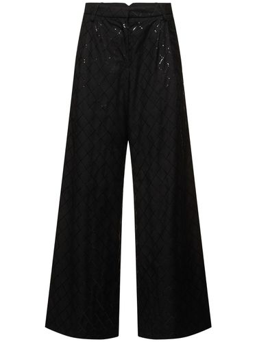 Pantalon Ample En Sequins - ROTATE - Modalova