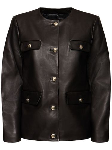 Veste En Cuir Lydia - ANINE BING - Modalova