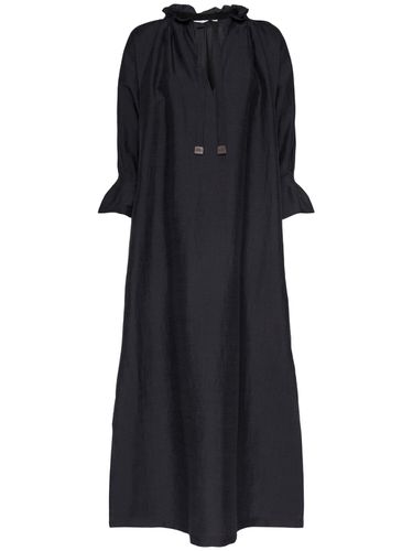 Robe Mi-longue En Lin Mélangé Jene - MAX MARA - Modalova