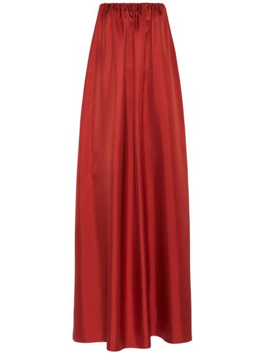 Robe Bustier Longue En Sergé De Soie Edda - MAX MARA - Modalova