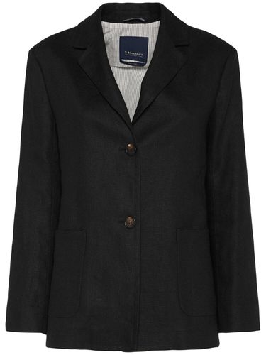 Blazer En Lin À Boutonnage Simple Arrigo - 'S MAX MARA - Modalova