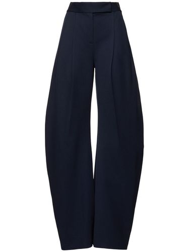 Pantalon Large En Gabardine Gary - THE ATTICO - Modalova