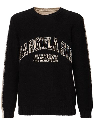 Pull-over En Coton Et Lin Margiela Six - MM6 MAISON MARGIELA - Modalova