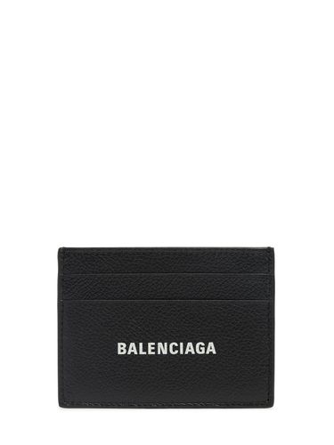 Porte-cartes En Cuir À Logo - BALENCIAGA - Modalova