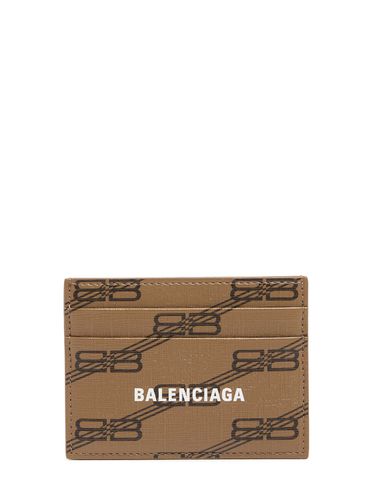 Porte-cartes En Simili-cuir À Logo - BALENCIAGA - Modalova