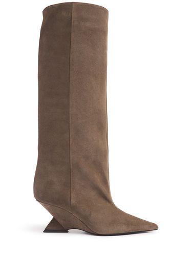 Bottes En Daim Cheope 60 Mm - THE ATTICO - Modalova