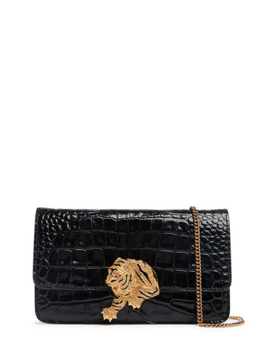 Sac En Cuir Embossé Crocodile - ROBERTO CAVALLI - Modalova