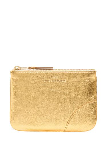 Portefeuille Zippé En Cuir - COMME DES GARÇONS WALLET - Modalova