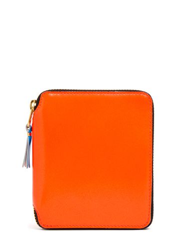 Portefeuille En Cuir Super Fluo - COMME DES GARÇONS WALLET - Modalova