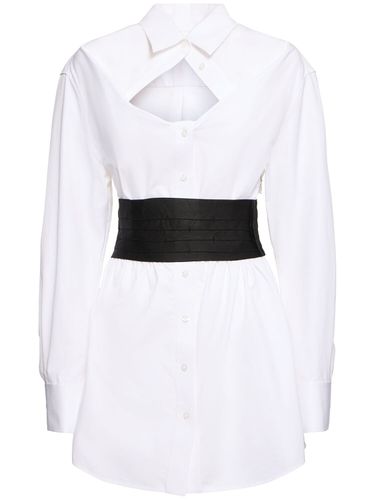 Robe Chemise Courte Avec Insert Élastique - ALEXANDER WANG - Modalova