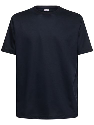 T-shirt En Coton - KITON - Modalova