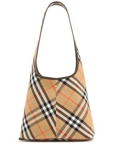 Petit Sac Porté Épaule En Toile - BURBERRY - Modalova