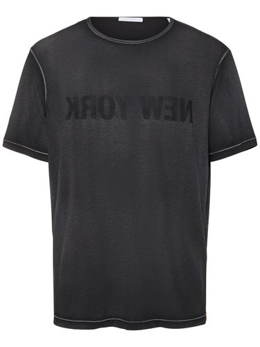 T-shirt En Coton New York - HELMUT LANG - Modalova