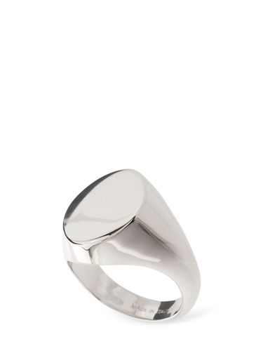 Bague En Laiton À Logo Mm6 - MM6 MAISON MARGIELA - Modalova