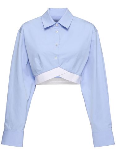 Chemise Courte Avec Bas Torsadé - ALEXANDER WANG - Modalova