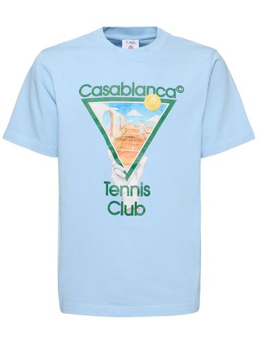 T-shirt Metaphysical Tennis Icon - CASABLANCA - Modalova