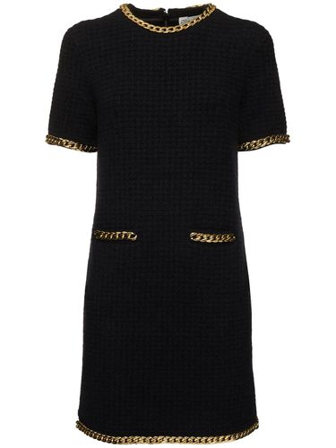 Robe Courte En Laine Mélangée - TORY BURCH - Modalova