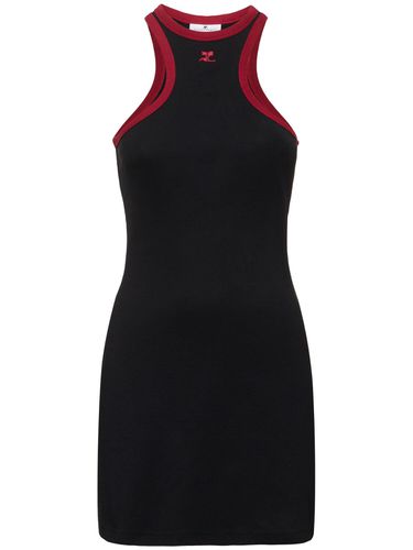 Robe Courte En Scuba - COURREGES - Modalova