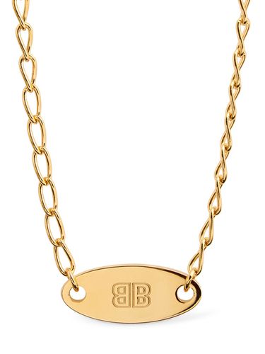 Everyday Brass Necklace - BALENCIAGA - Modalova