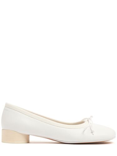 Escarpins En Cuir Ballet 30 Mm - MM6 MAISON MARGIELA - Modalova