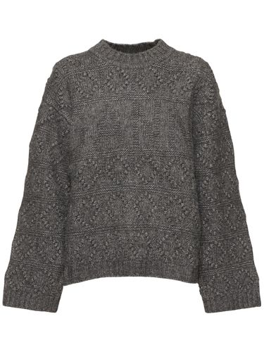 Pull-over En Maille De Laine Et Coton - GANNI - Modalova