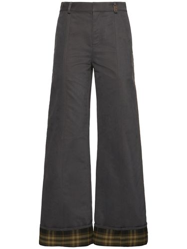 Pantalon Ample En Nylon Et Coton - BURBERRY - Modalova