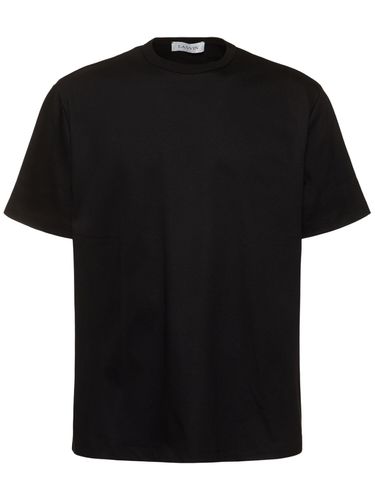 T-shirt En Coton Essential - LANVIN - Modalova