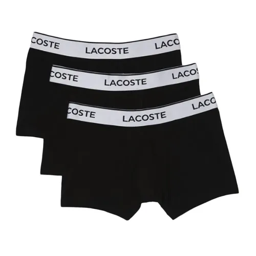 Boxer Lacoste pack x3 Homme Noir - Lacoste - Modalova