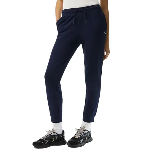 Jogging Lacoste molleton Femme Bleu - Lacoste - Modalova