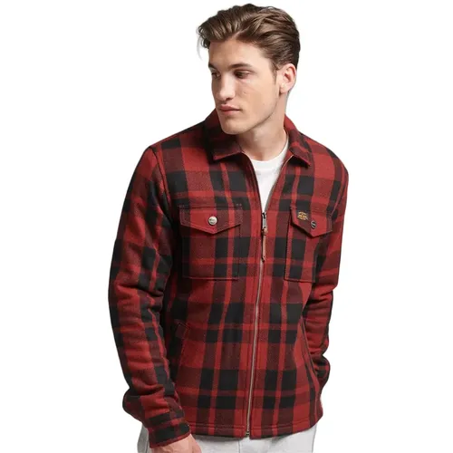 Chemise carreaux - Superdry - Modalova