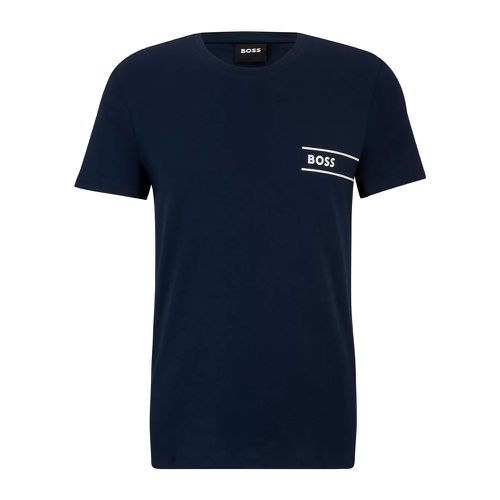 T shirt Boss RN logo Homme Bleu - Boss - Modalova