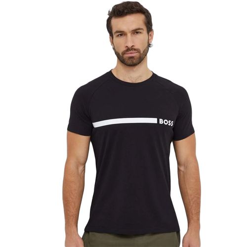 T shirt Boss RN slim Homme Noir - Boss - Modalova