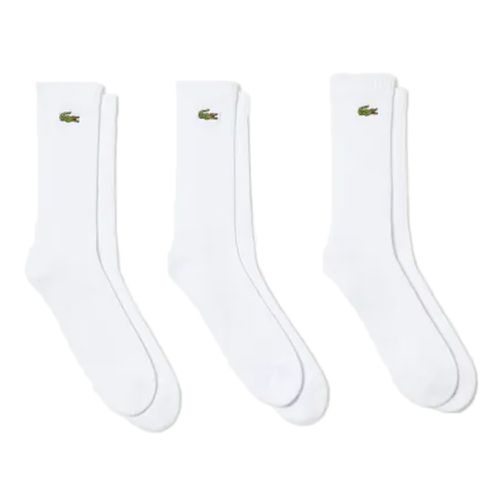 Chaussettes crocodile pack x3 - Lacoste - Modalova