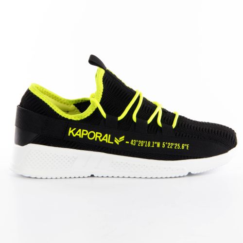 Basket Kaporal Authentic Homme Noir - Kaporal - Modalova