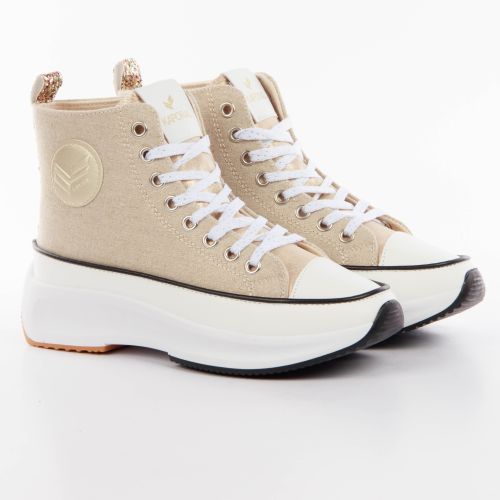 Basket Kaporal Christy Femme Beige - Kaporal - Modalova