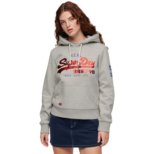 Sweat Superdry vintage Femme Gris - Superdry - Modalova