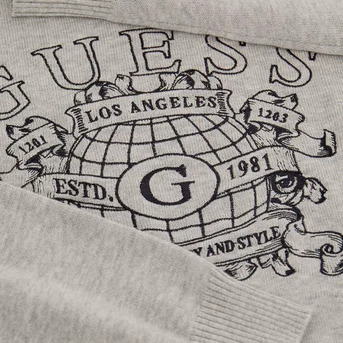 Pull Guess Britton Homme Gris - Guess - Modalova