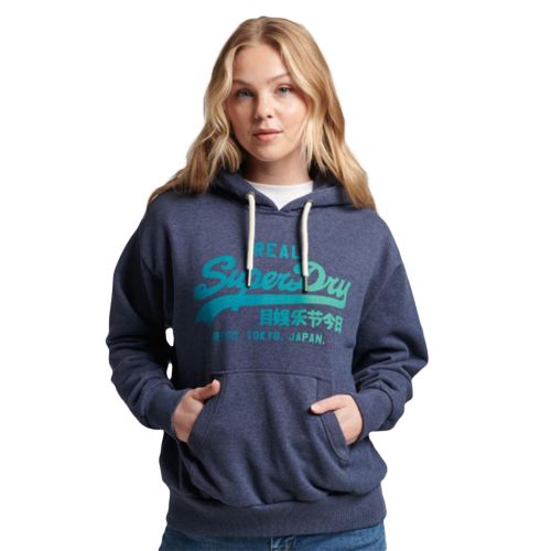 Sweat Superdry Vintage Femme Bleu - Superdry - Modalova