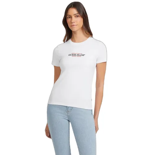 T shirt Guess American Femme Blanc - Guess - Modalova