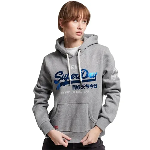 Sweat Superdry vintage Femme Gris - Superdry - Modalova