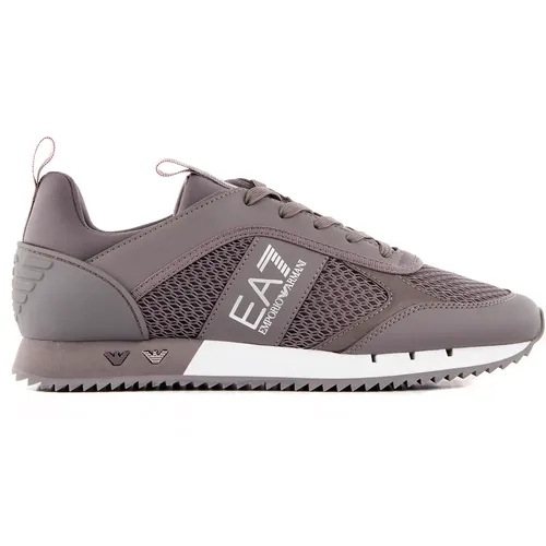 Basket EA7 Heritage GA Homme Gris - EA7 - Modalova